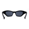 Womens Mod Thick Plastic Chunky Cat Eye Sunglasses
