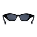 Womens Mod Thick Plastic Chunky Cat Eye Sunglasses