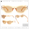 Womens Mod Thick Plastic Chunky Cat Eye Sunglasses