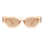 Womens Mod Thick Plastic Chunky Cat Eye Sunglasses