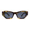 Womens Mod Thick Plastic Chunky Cat Eye Sunglasses