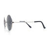 Kids Size Retro Iconic Hippie Round Circle Lens Metal Rim Sunglasses