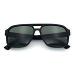 Mens Iconic Retro Tear Drop Officer Style Racer Plastic Sunglasses