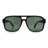 Mens Iconic Retro Tear Drop Officer Style Racer Plastic Sunglasses