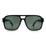 Mens Iconic Retro Tear Drop Officer Style Racer Plastic Sunglasses