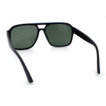 Mens Iconic Retro Tear Drop Officer Style Racer Plastic Sunglasses