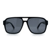 Mens Iconic Retro Tear Drop Officer Style Racer Plastic Sunglasses