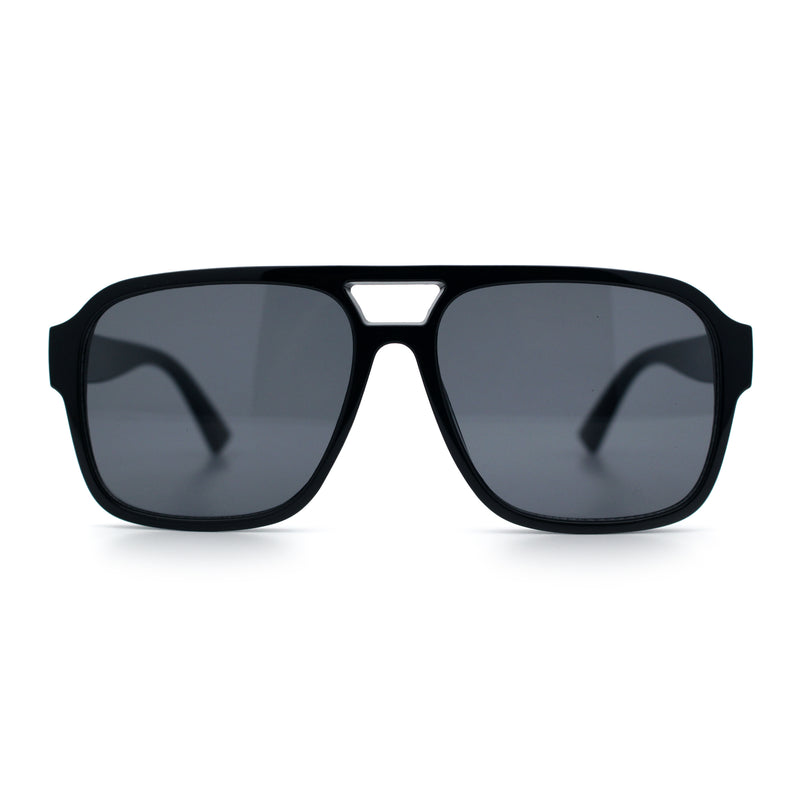Mens Iconic Retro Tear Drop Officer Style Racer Plastic Sunglasses