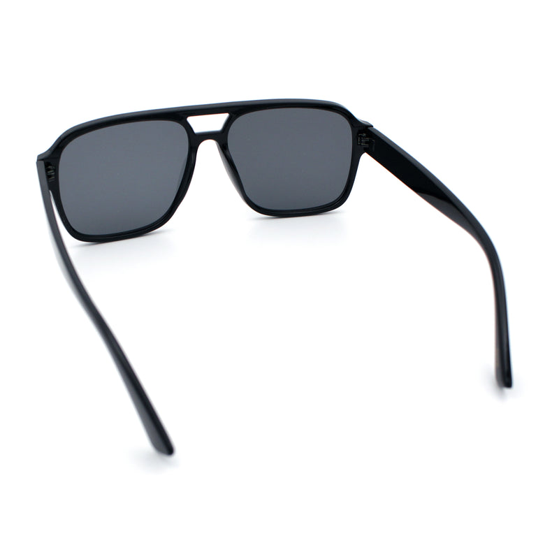 Mens Iconic Retro Tear Drop Officer Style Racer Plastic Sunglasses