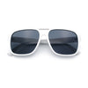 Mens Iconic Retro Tear Drop Officer Style Racer Plastic Sunglasses