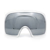 Super Oversized XXL Goggle Style Wrap Around Sport Plastic Sunglasses