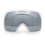 Super Oversized XXL Goggle Style Wrap Around Sport Plastic Sunglasses