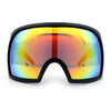 Super Oversized XXL Goggle Style Wrap Around Sport Plastic Sunglasses