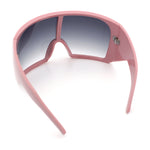 Super Oversized XXL Goggle Style Wrap Around Sport Plastic Sunglasses