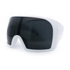 Super Oversized XXL Goggle Style Wrap Around Sport Plastic Sunglasses