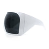 Super Oversized XXL Goggle Style Wrap Around Sport Plastic Sunglasses