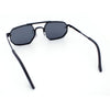 Metal Rim Geometric Octagonal Double Bridge Retro Hustler Luxe Sunglasses