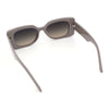 Womens Star Stud Rectangle Mod Thick Temple Plastic Retro Sunglasses