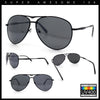 Mens Air Force Iconic Oversized Mirror Lens Metal Rim Officer Sunglasses