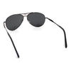 Mens Air Force Iconic Oversized Mirror Lens Metal Rim Officer Sunglasses