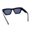 Womens Fancy Retro Thick Horn Rim Rectangular Plastic Sunglasses