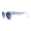 Womens Fancy Retro Thick Horn Rim Rectangular Plastic Sunglasses