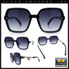 Womens 90s Rectangle Butterfly Designer Style Plastic Fashion Sunglasses