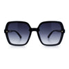 Womens 90s Rectangle Butterfly Designer Style Plastic Fashion Sunglasses