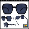 Womens 90s Rectangle Butterfly Designer Style Plastic Fashion Sunglasses