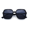 Womens 90s Rectangle Butterfly Designer Style Plastic Fashion Sunglasses