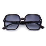 Womens 90s Rectangle Butterfly Designer Style Plastic Fashion Sunglasses