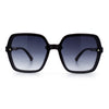 Womens 90s Rectangle Butterfly Designer Style Plastic Fashion Sunglasses