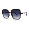 Womens 90s Rectangle Butterfly Designer Style Plastic Fashion Sunglasses