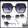 Womens 90s Rectangle Butterfly Designer Style Plastic Fashion Sunglasses