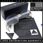 Womens Classic Luxury Diva Rimless Designer Oval Fashion Sunglasses