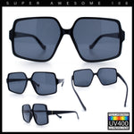 Womens Classical 90s Butterfly Designer Style Chic Thin Plastic Sunglasses