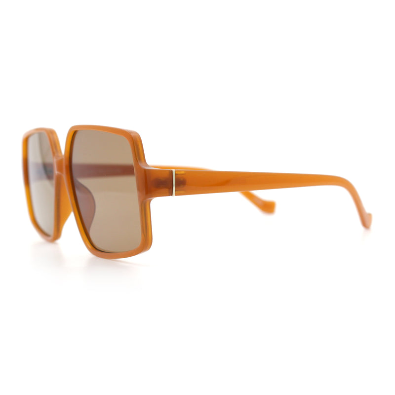 Womens Classical 90s Butterfly Designer Style Chic Thin Plastic Sunglasses
