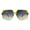 Womens Classical 90s Butterfly Designer Style Chic Thin Plastic Sunglasses