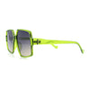 Womens Classical 90s Butterfly Designer Style Chic Thin Plastic Sunglasses
