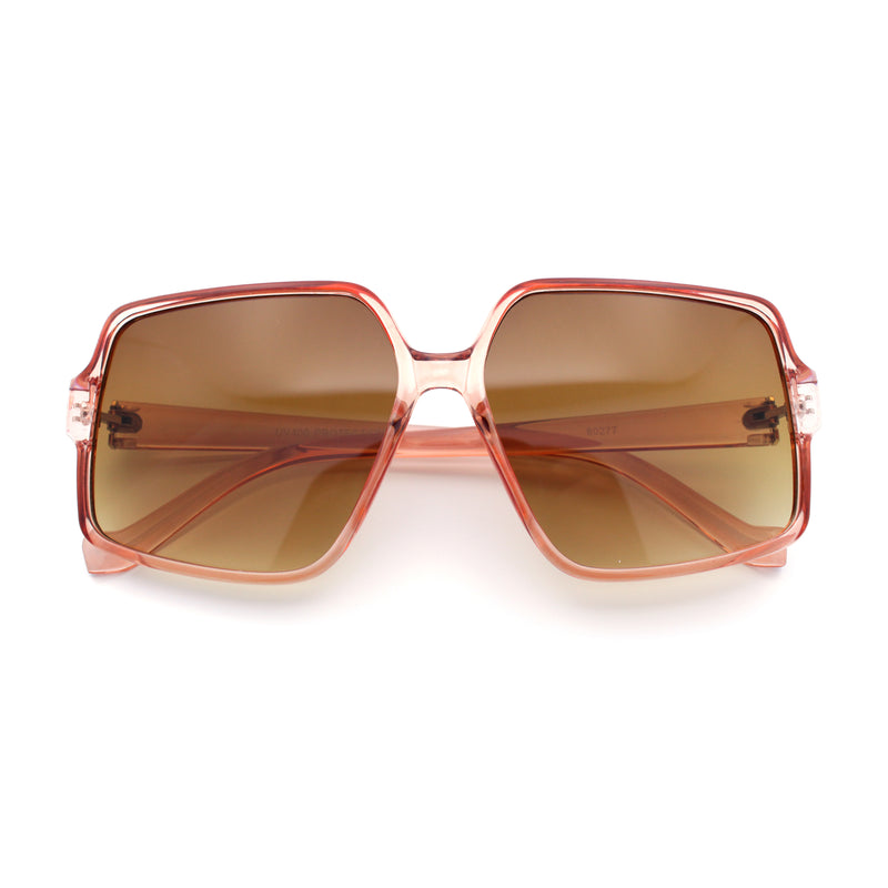 Womens Classical 90s Butterfly Designer Style Chic Thin Plastic Sunglasses