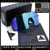 Mens Polarized Oversized Large Shield Monoblock Plastic Sport Sunglasses