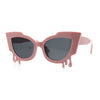 Womens Bling Melting Rhinestone Tear Cat Eye Runway Fashion Sunglasses