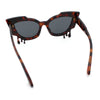 Womens Bling Melting Rhinestone Tear Cat Eye Runway Fashion Sunglasses