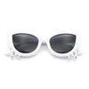 Womens Bling Melting Rhinestone Tear Cat Eye Runway Fashion Sunglasses