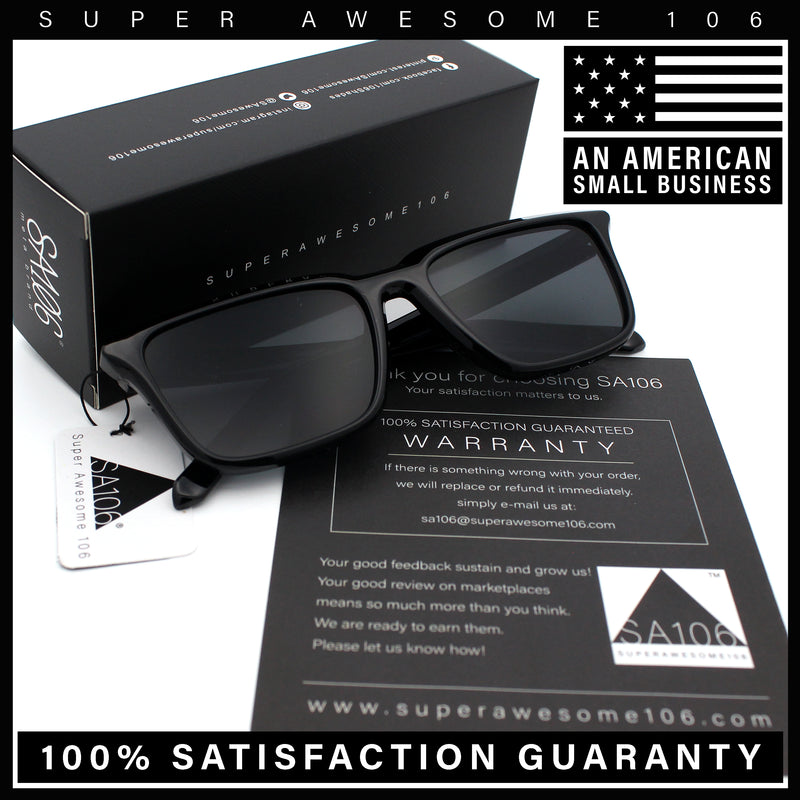 Womens Hipster Narrow Rectangle Horn Rim Plastic Bevel Rim Sunglasses