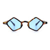 Micro Diamond Shape Thin Plastic Hipster Hustler Retro Sunglasses