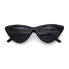 Womens Snug Retro Fit Timeless Cat Eye Plastic Sunglasses