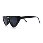 Womens Snug Retro Fit Timeless Cat Eye Plastic Sunglasses