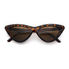 Womens Snug Retro Fit Timeless Cat Eye Plastic Sunglasses