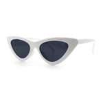 Womens Snug Retro Fit Timeless Cat Eye Plastic Sunglasses